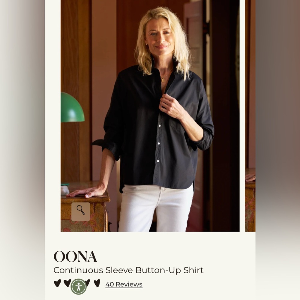 Frank & Eileen OONA black sz small